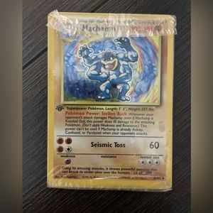 Pokémon TCG Machamp Base Set 8/102 - 1st Edition Holo - sealed